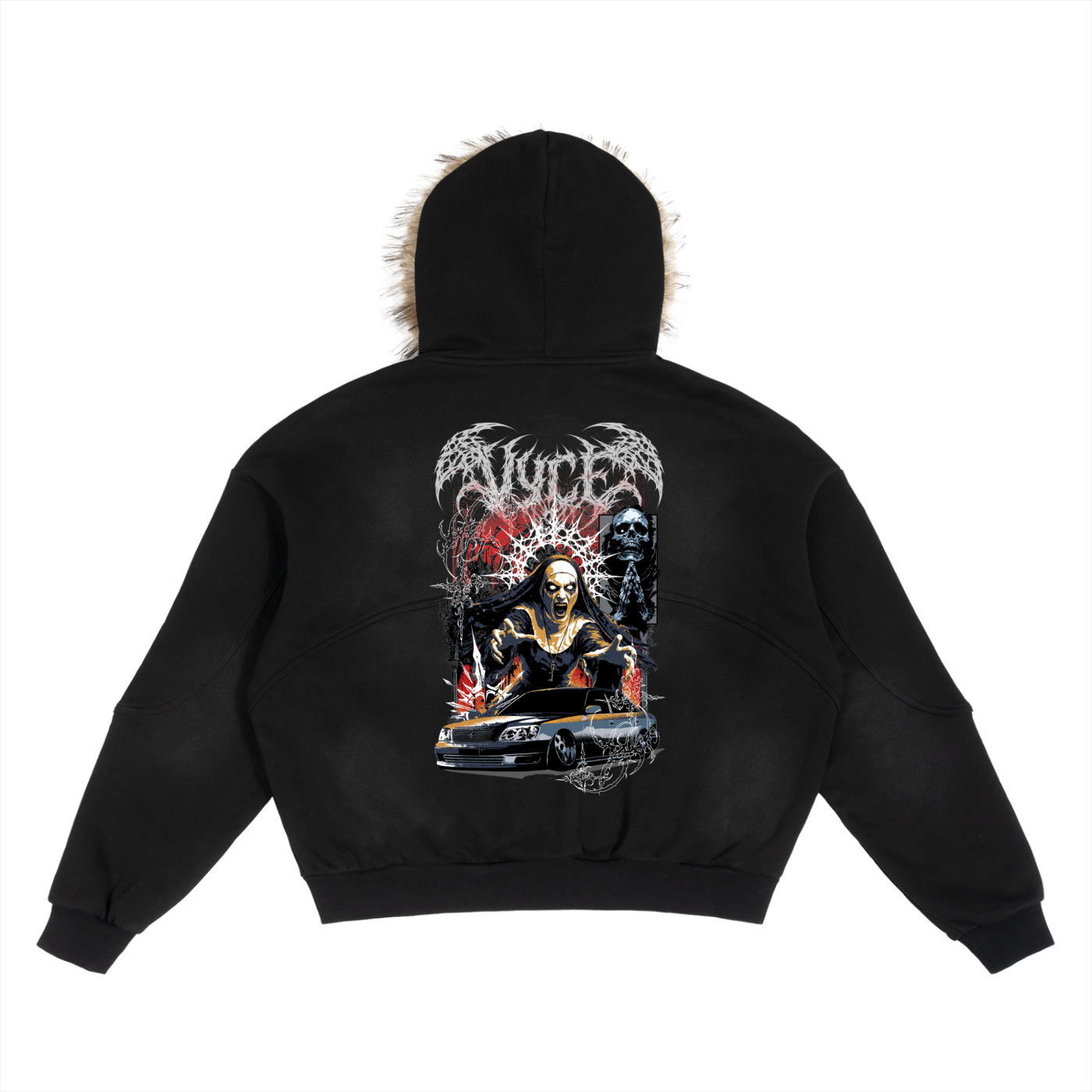 vyce x slols400 fluffy hoodie