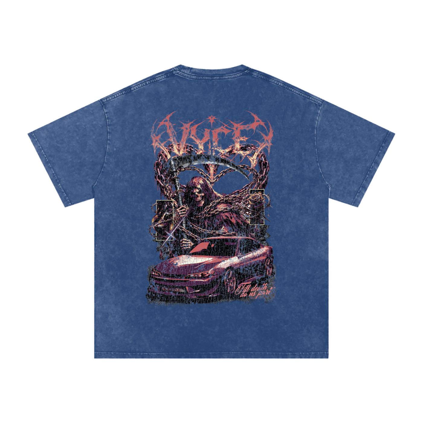 Death Hearts  oversized tee