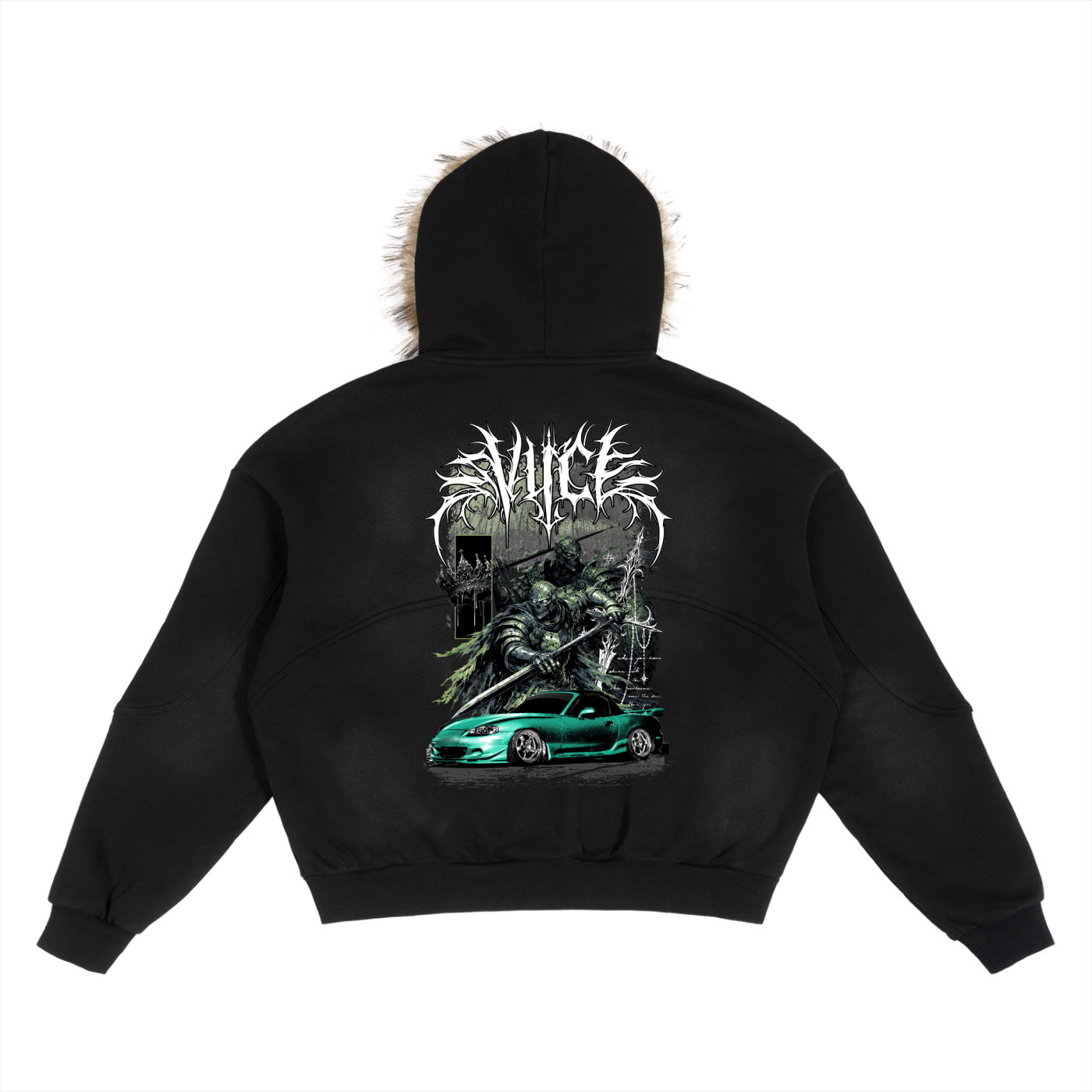 Guardians fur hoodie