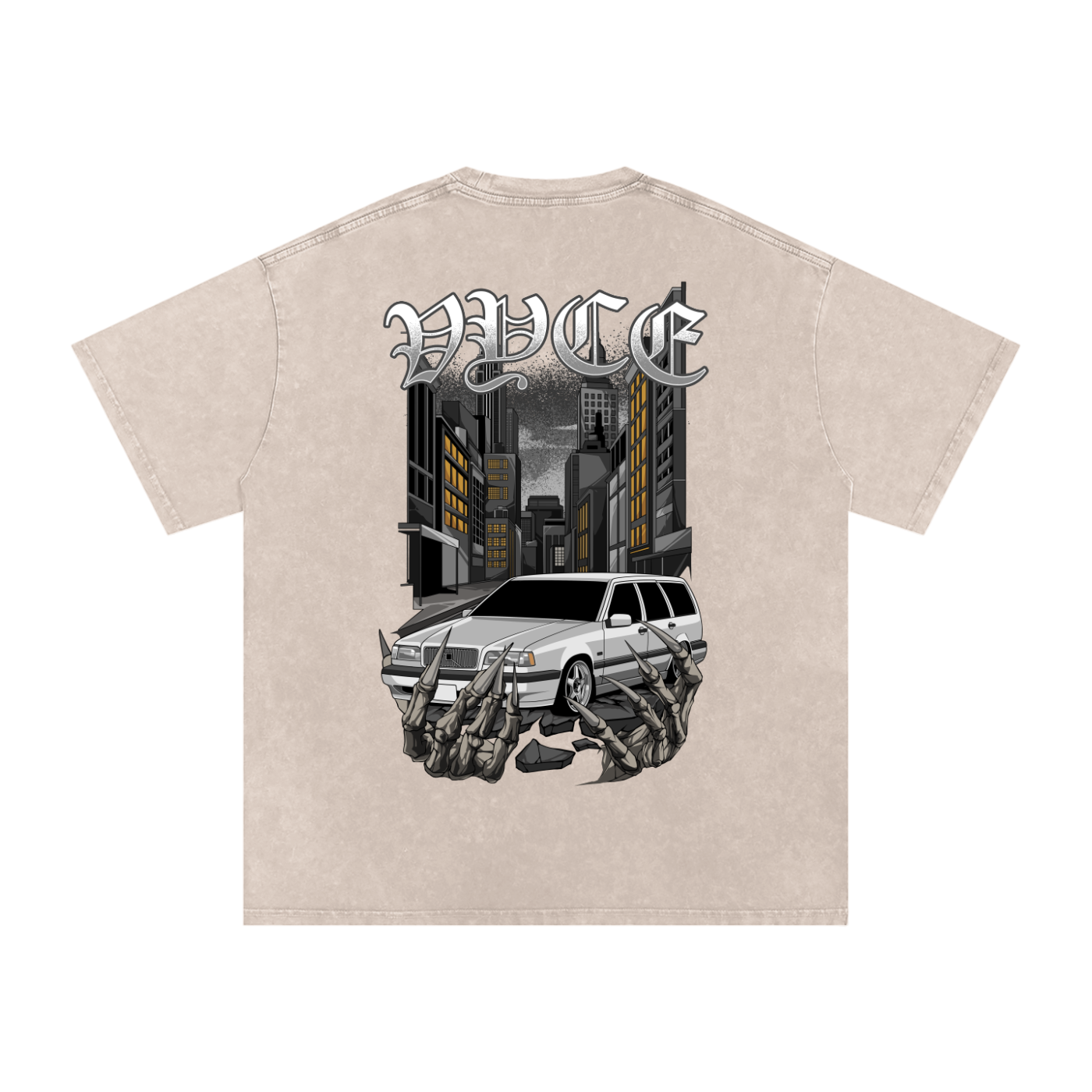 Gothic Nights x cc oversized tee