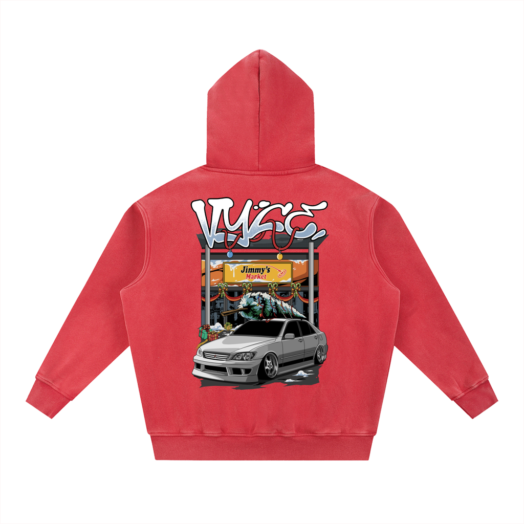 Vyce x Jimmys Holiday bash hoodie